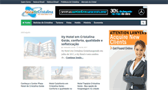 Desktop Screenshot of cristalina.redecol.com.br